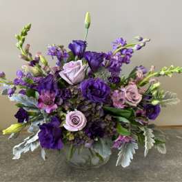 February Amethyst Bouquet
