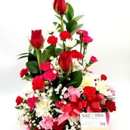 "I LOVE YOU" 3 Rose Arrangement