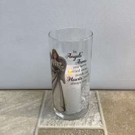 Candle "In angels arms" LED