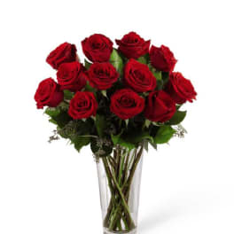 1 Dozen Red Rose Bouquet