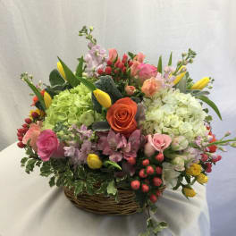 Mixed Spring Basket