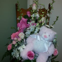 Pink Teddy Bundle of Joy