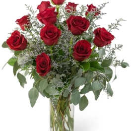 Elegance and Grace Dozen Roses