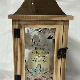 God has you in His Keeping Lantern