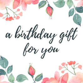 Birthday Gift Card