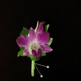 Orchid Boutonniere