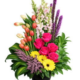 European Clustering Garden Luxury Bouquet