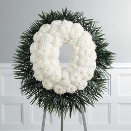 Contemporary Mum Wreath