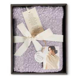 Giving Shawl Lavender or Pale blue
