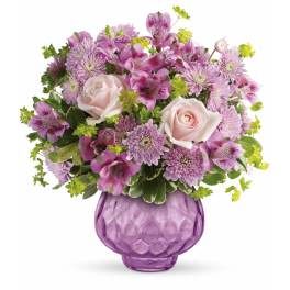 Teleflora's Lavender Chiffon Bouquet
