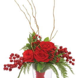 Hand-tied Holiday Bouquet