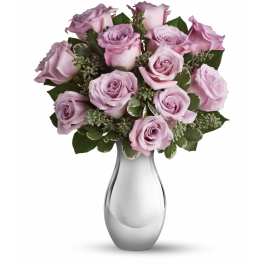 Teleflora's Roses and Moonlight Bouquet