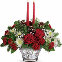 Teleflora's Sparkling Star Centerpiece
