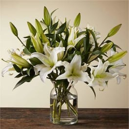 Snow Lily Bouquet