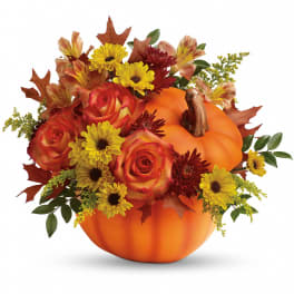 Teleflora's Warm Fall Wishes Bouquet