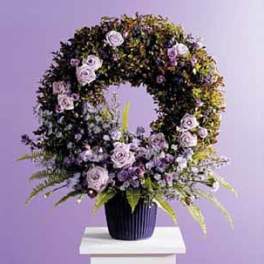 Wreath Arrangement SF43-11 - John Henry Sympathy