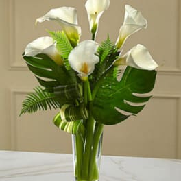 The FTD® Always Adored™ Calla Lily Bouquet