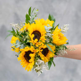 Sunflower Prom Bouquet