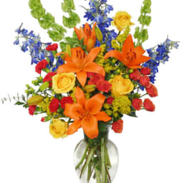 AWE-INSPIRING AUTUMN FLORAL ARRANGEMENT