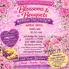 Blossoms & Bouquets ~ Bloom Bar Party