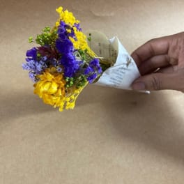 Mini Dried Bouquet - Bright Colors