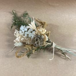 Mini Dried Bouquet - Neutral Colors