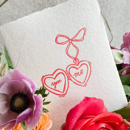 Valentine Hearts Greeting Card