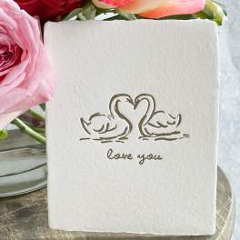 "Love You" Greeting Card