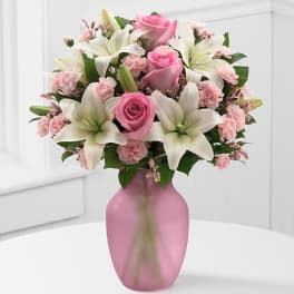 Sweet Emotions Mixed Flower Bouquet (VASE MAY VARY)