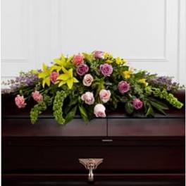 The FTD® Forever Beloved™ Casket Spray