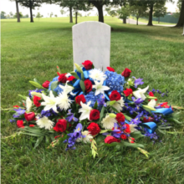 AMERICAN GLORY GRAVE BLANKET/CASKET SPRAY [TT-ANC66]