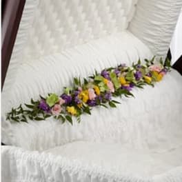 The FTD® Trail of Flowers™ Casket Adornment