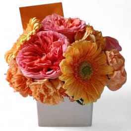 Peach And Yellow Bouquet Designer's Choice