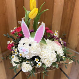Bunny Blooms Basket