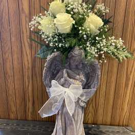 Memorial Ribbon Angel