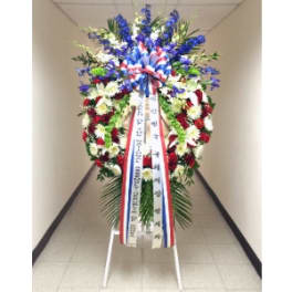 GRAND PATRIOTIC WREATH - PREMIUM [TT-ANC10P]