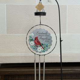 "Cardinal" Solar Powered Chime