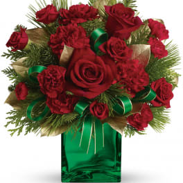 Teleflora's Yuletide Spirit Bouquet