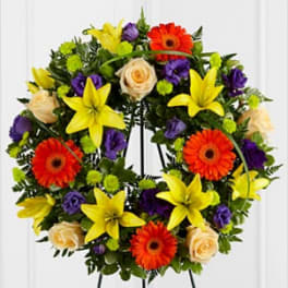 The FTD® Radiant Remembrance™ Wreath