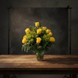 Dozen Yellow Roses
