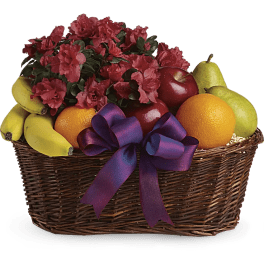 Fruits and Blooms Basket