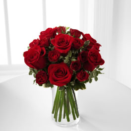 The FTD® Red Romance™ Rose Bouquet