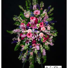 Spring Elegance Standing Spray
