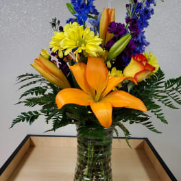 Mixed Color Arrangement