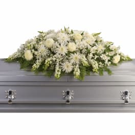 Enduring Light Casket Spray by Teleflora