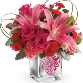 Teleflora's Jeweled Heart Bouquet PM