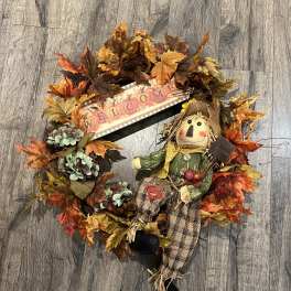 Scarecrow Fall Wreath