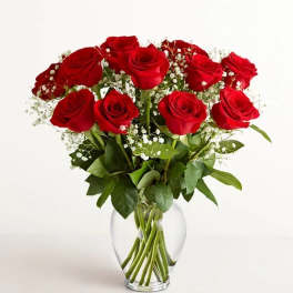 One Dozen Red Roses