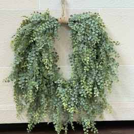 Flowy Green Wreath