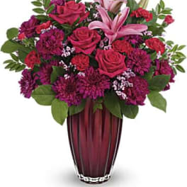 Teleflora's Modern Devotion Bouquet